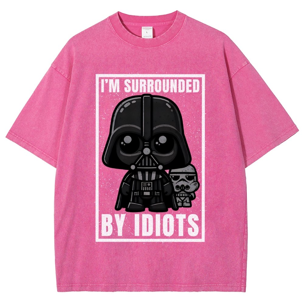 I'm surrounded by idiots Vintage Distressed T-shirt