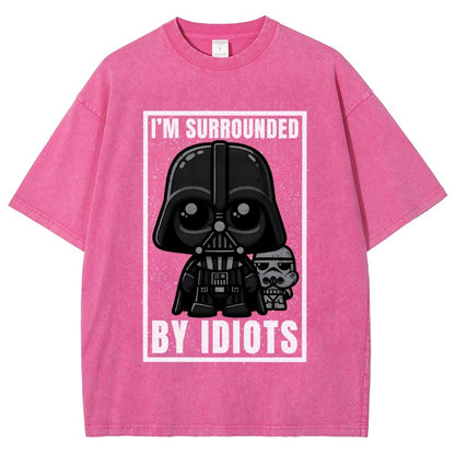 I'm surrounded by idiots Vintage Distressed T-shirt