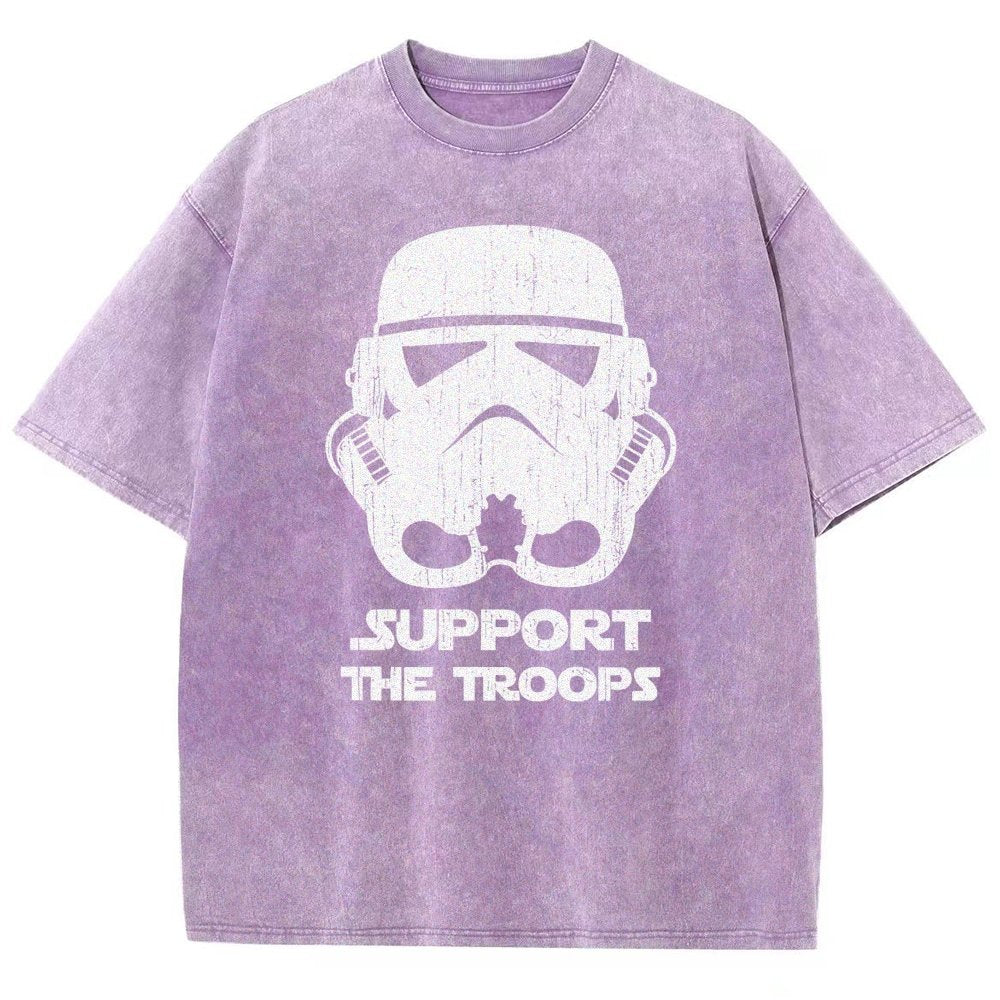Support The Troops Vintage Distressed T-shirt