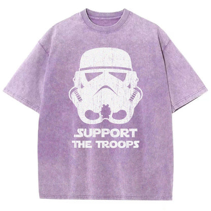 Support The Troops Vintage Distressed T-shirt
