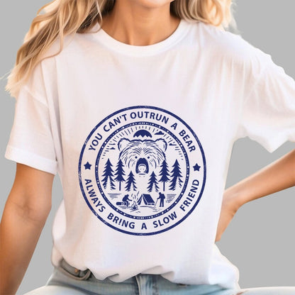 You Can't Outrun A Bear Geek T-Shirt