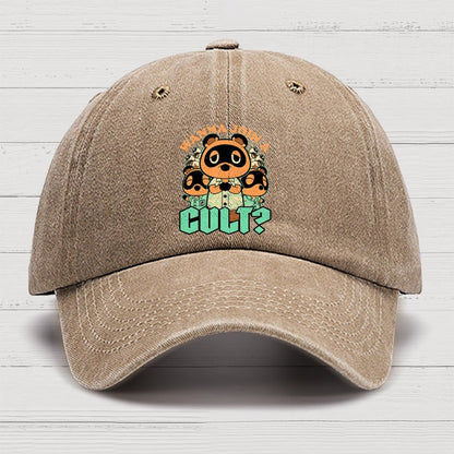 Raccoon Island Cult Cotton Hat