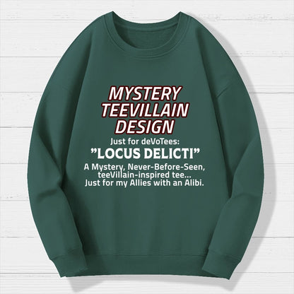 Locus Delicti Geek Cotton Sweatshirt