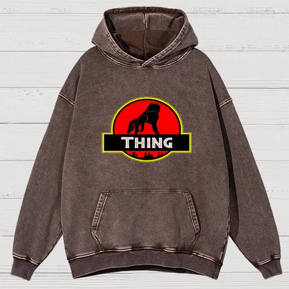 Thing Vintage Distressed Hoodie