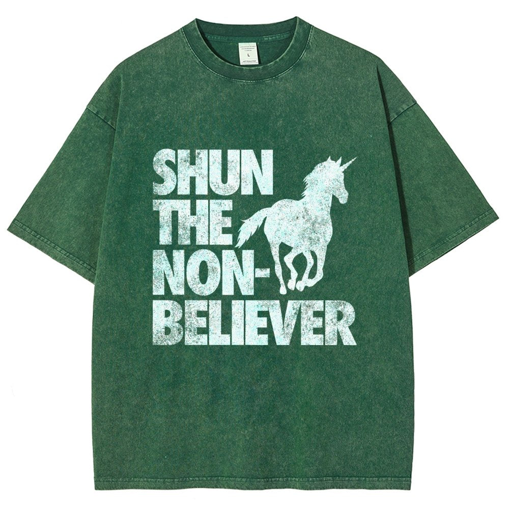 Shun the Non-Believer! Vintage Distressed T-shirt