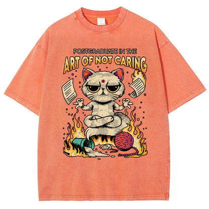 Art of Letting Go Vintage Distressed T-shirt