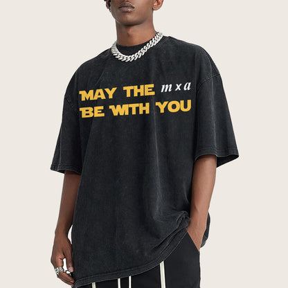 May The Magic Be With You Vintage Distressed T-shirt