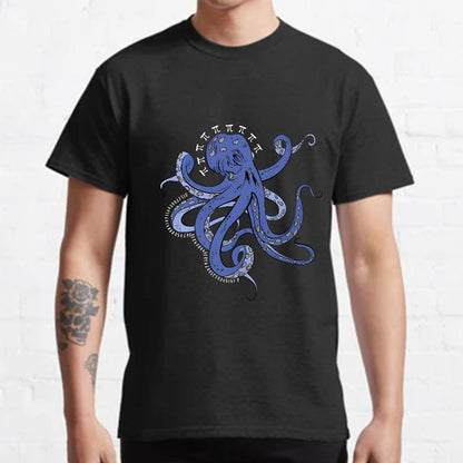 Funny Pi Day Octopus Geeky T-Shirt