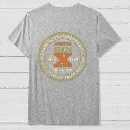 Raised on Hose Water and Neglect Front And Back Printing Geek T-Shirt