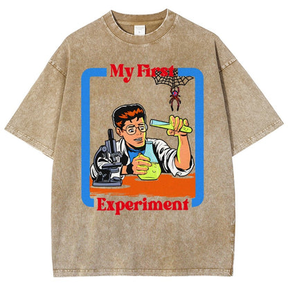 My First Experiment Vintage Distressed T-shirt