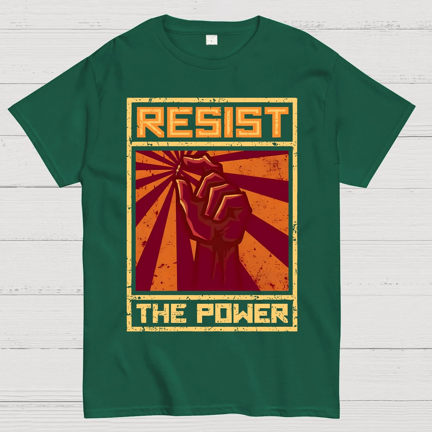 Resist the Power Geek T-Shirt