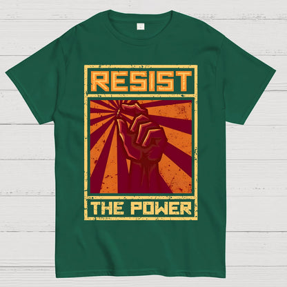 Resist the Power Geek T-Shirt