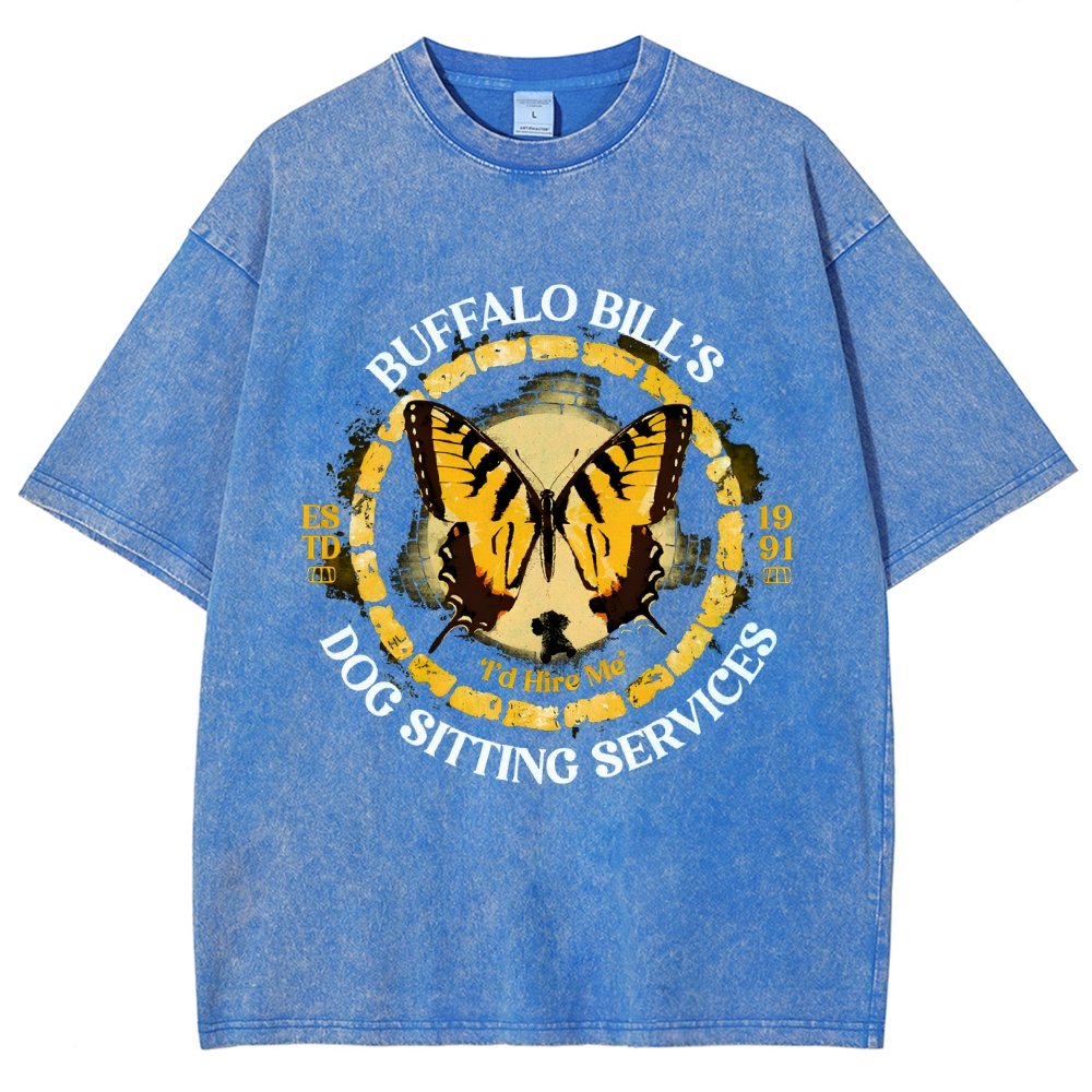 Wild Buffalo Services Vintage Distressed T-shirt