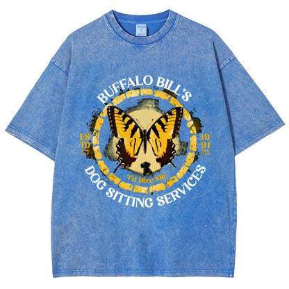 Wild Buffalo Services Vintage Distressed T-shirt