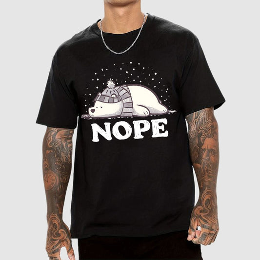 Nope, Too Cold for Anything Geek T-Shirt