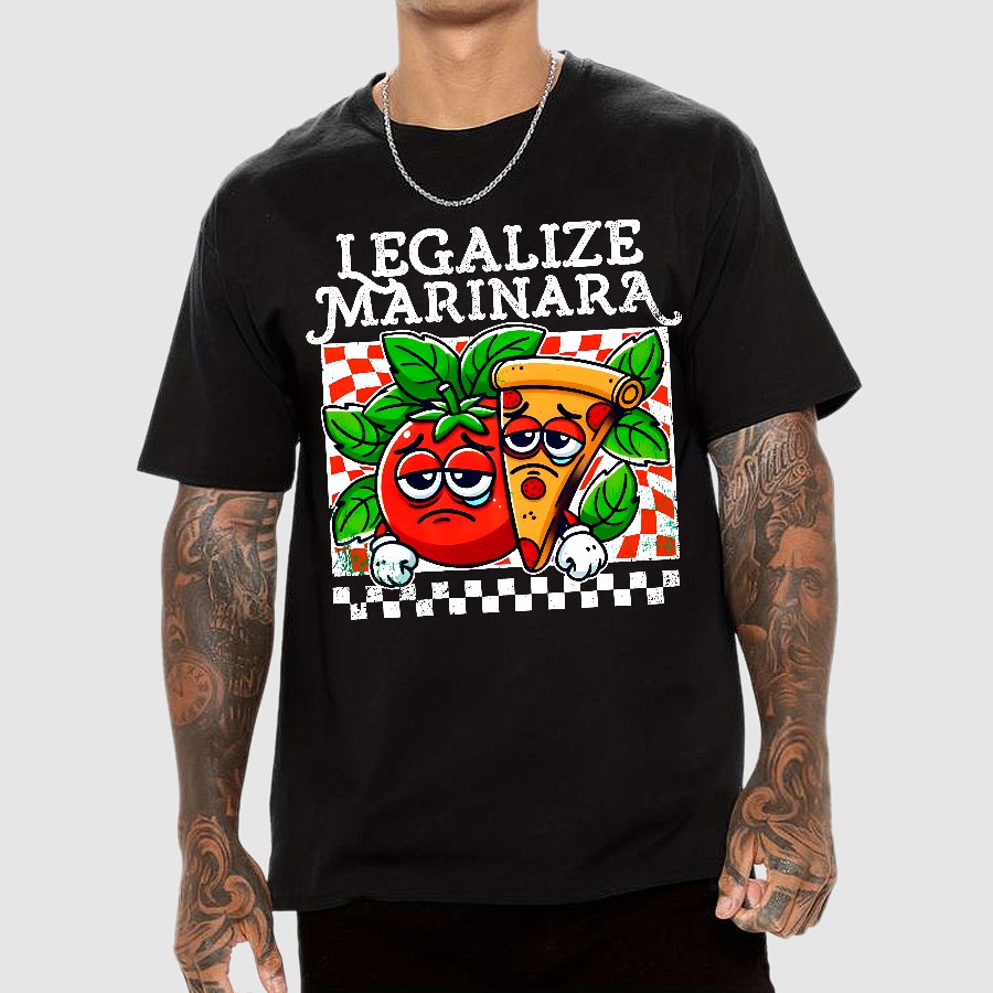 Legalize Marinara Geek T-Shirt