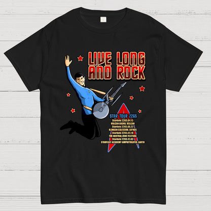 Live Long and Jam Geek T-Shirt