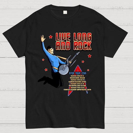 Live Long and Jam Geek T-Shirt