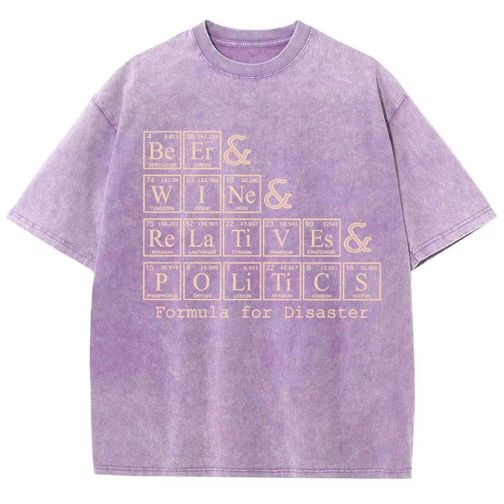 Formula For Disaster Vintage Distressed T-shirt