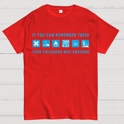 If You Can Remember These Your Childhood Was Awesome Geek T-Shirt