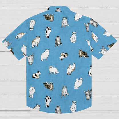 Cat Art Painting Geek Hawaiian Shirt
