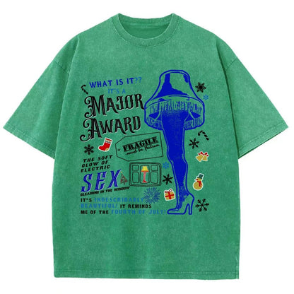 A Major Award Leg Lamp Vintage Distressed T-shirt