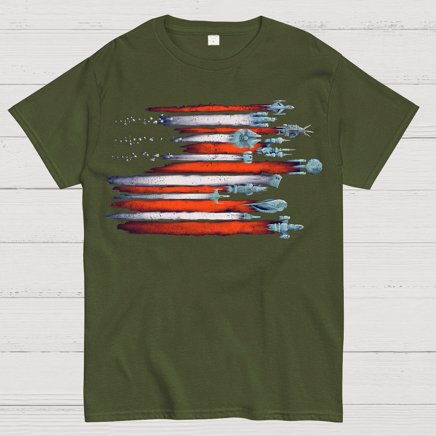 Vintage Sci-Flyers Geek T-Shirt
