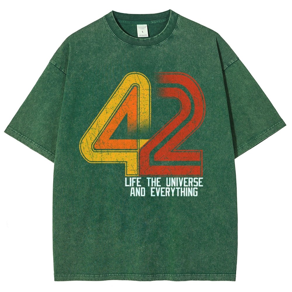 42 Ultimate Secret Vintage Distressed T-shirt