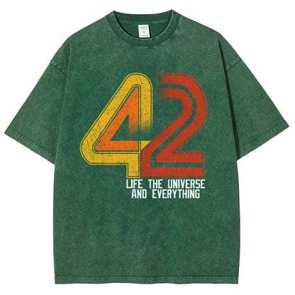 42 Ultimate Secret Vintage Distressed T-shirt