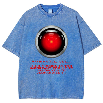 This mission is too important for me to allow you to jeopardize it Vintage Distressed T-shirt