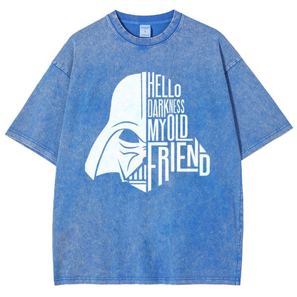 Hello Darkness My Old Friend Vintage Distressed T-shirt