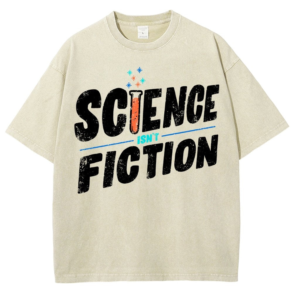 Science Isn’t Fiction Vintage Distressed T-shirt