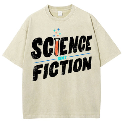Science Isn’t Fiction Vintage Distressed T-shirt