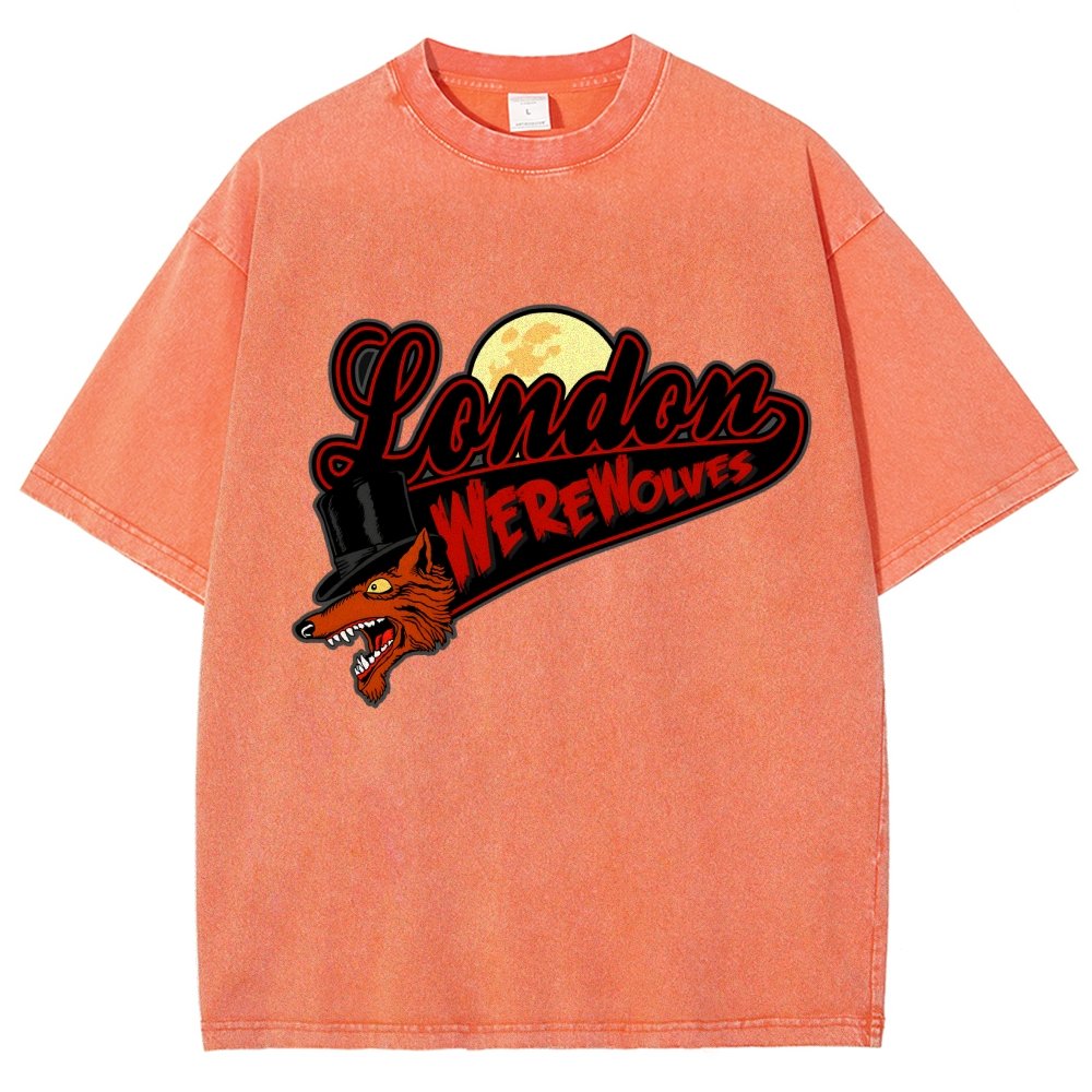 London Wolves Essential Vintage Distressed T-shirt