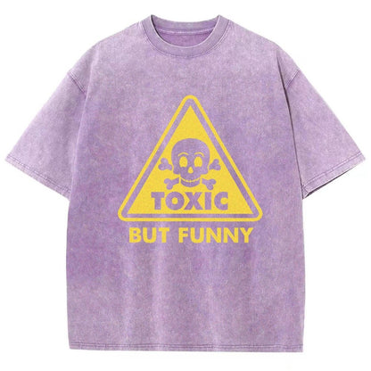 Toxic but Funny Vintage Distressed T-shirt