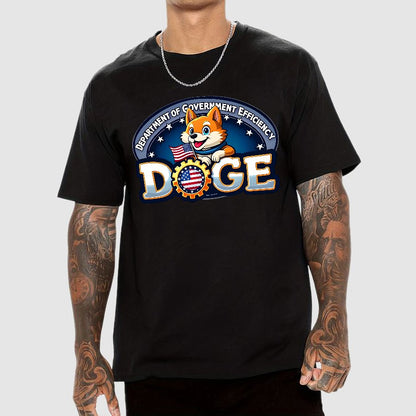 D.O.G.E-Department of Government Efficiency Geek T-Shirt