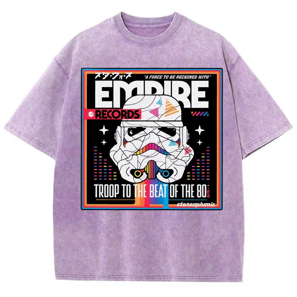Troop to the Beats Vintage Distressed T-shirt