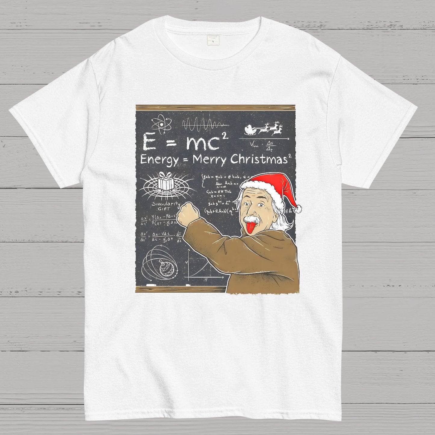 E = Merry Christmas² Geek T-Shirt