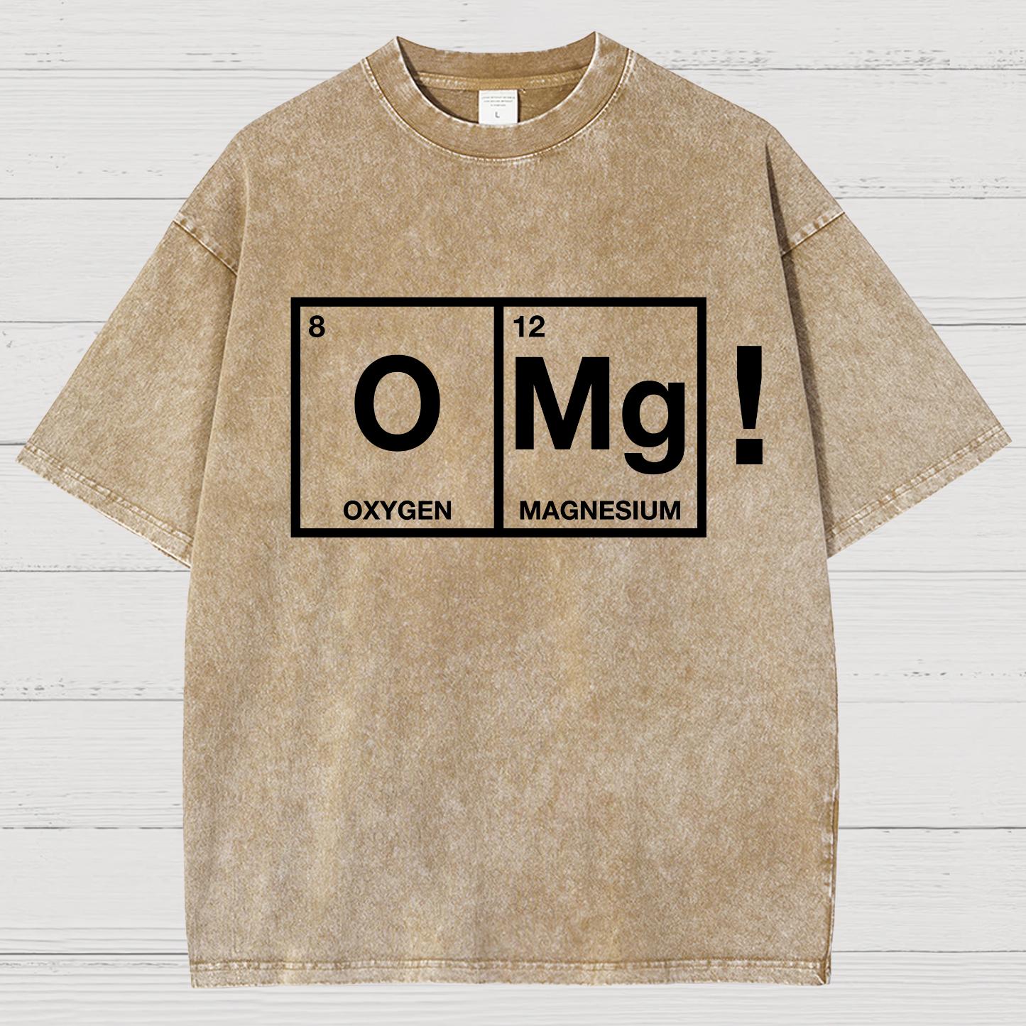 OMG! Funny Vintage Distressed T-shirt