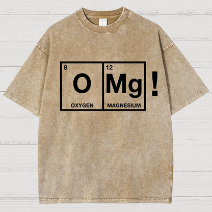 OMG! Funny Vintage Distressed T-shirt