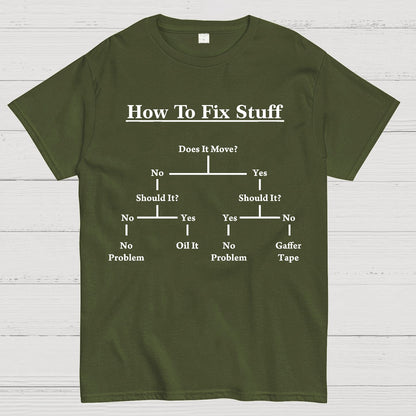 How To Fix Stuff DIY Guide Geek T-Shirt