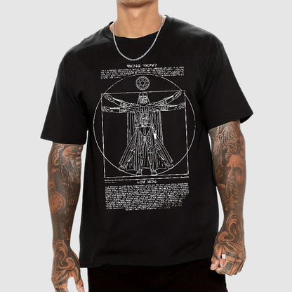 Vitruvian Darkside Geek T-Shirt