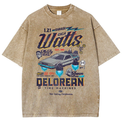 Gigawatts Garage Remix Vintage Distressed T-shirt