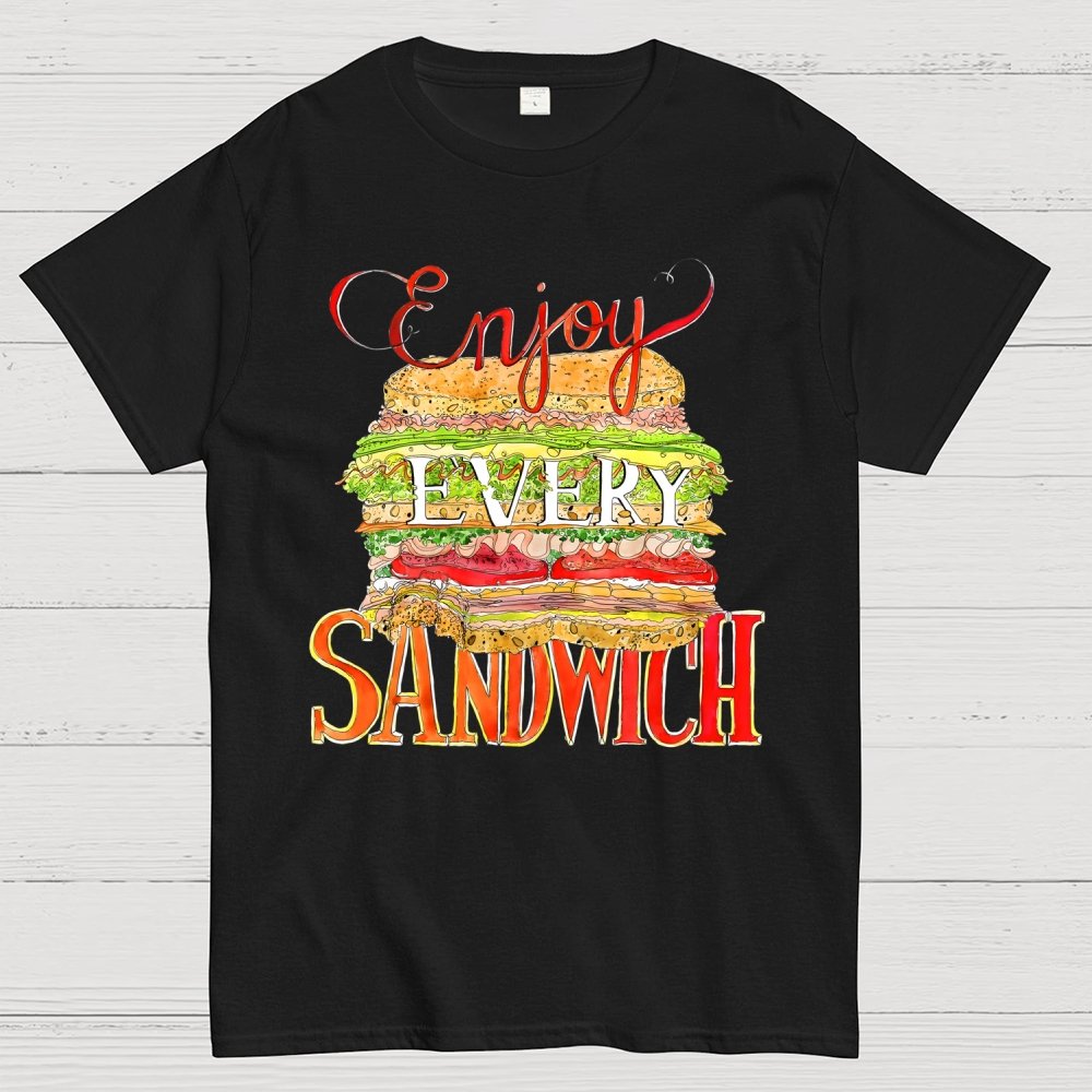 Enjoy Every Sandwich Geek T-Shirt