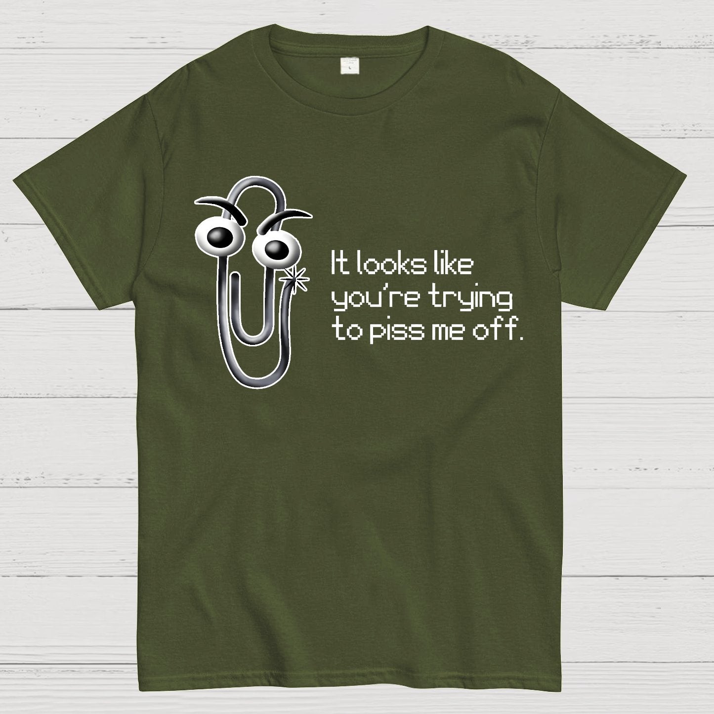 One Snippy Clip Geek T-Shirt