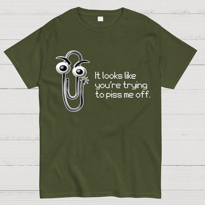 One Snippy Clip Geek T-Shirt