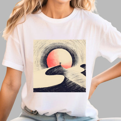 Cosmic Lonely Shadow Geek T-Shirt