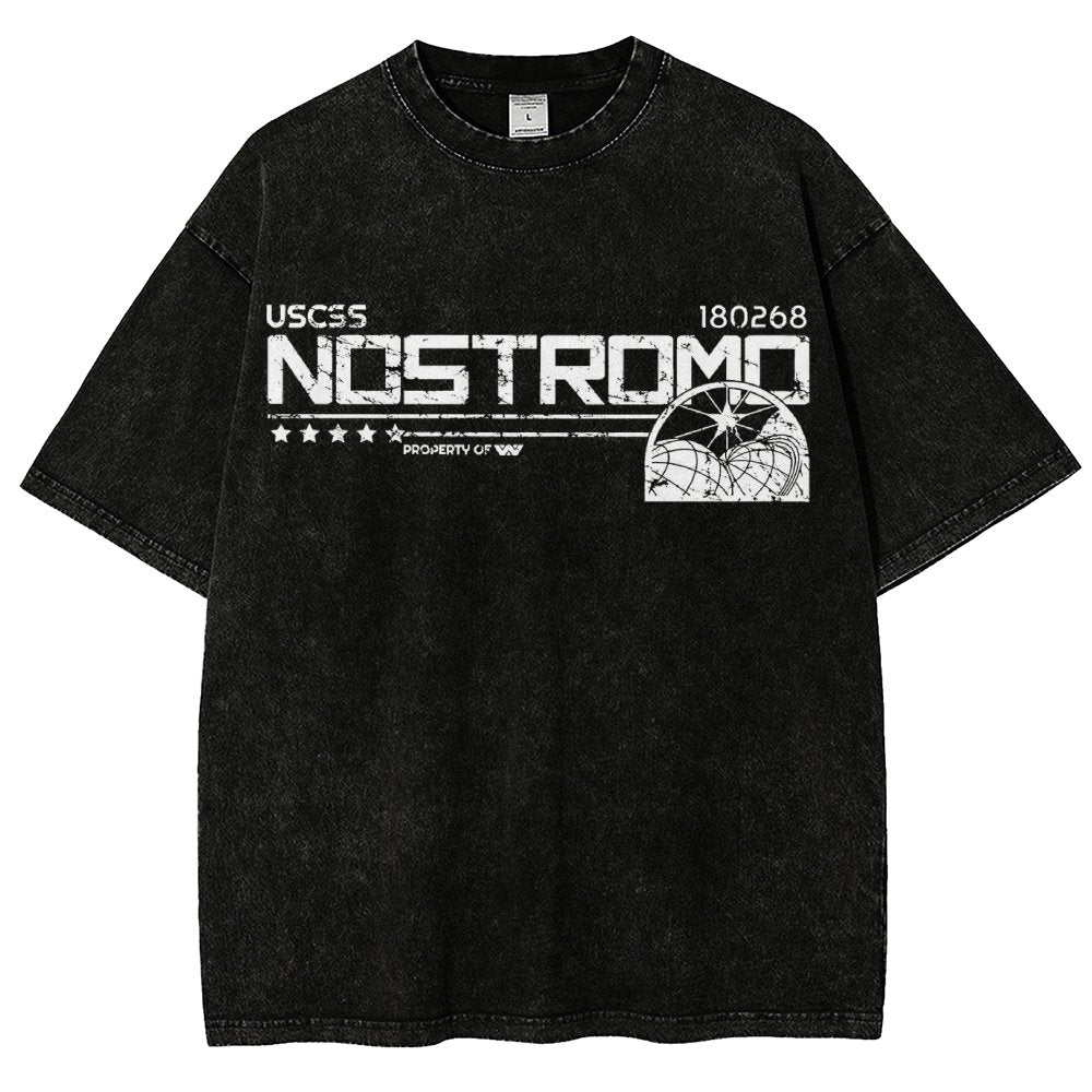 Space Crew Vintage Distressed T-shirt
