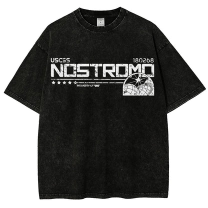 Space Crew Vintage Distressed T-shirt