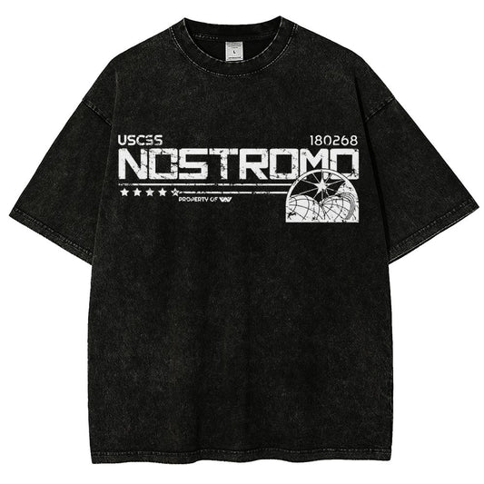 Space Crew Vintage Distressed T-shirt